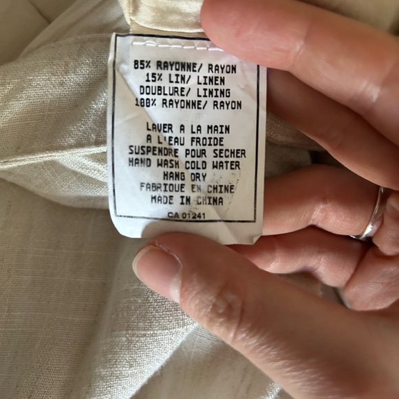 Illa Illa Cream striped pants - Picture 2 of 2